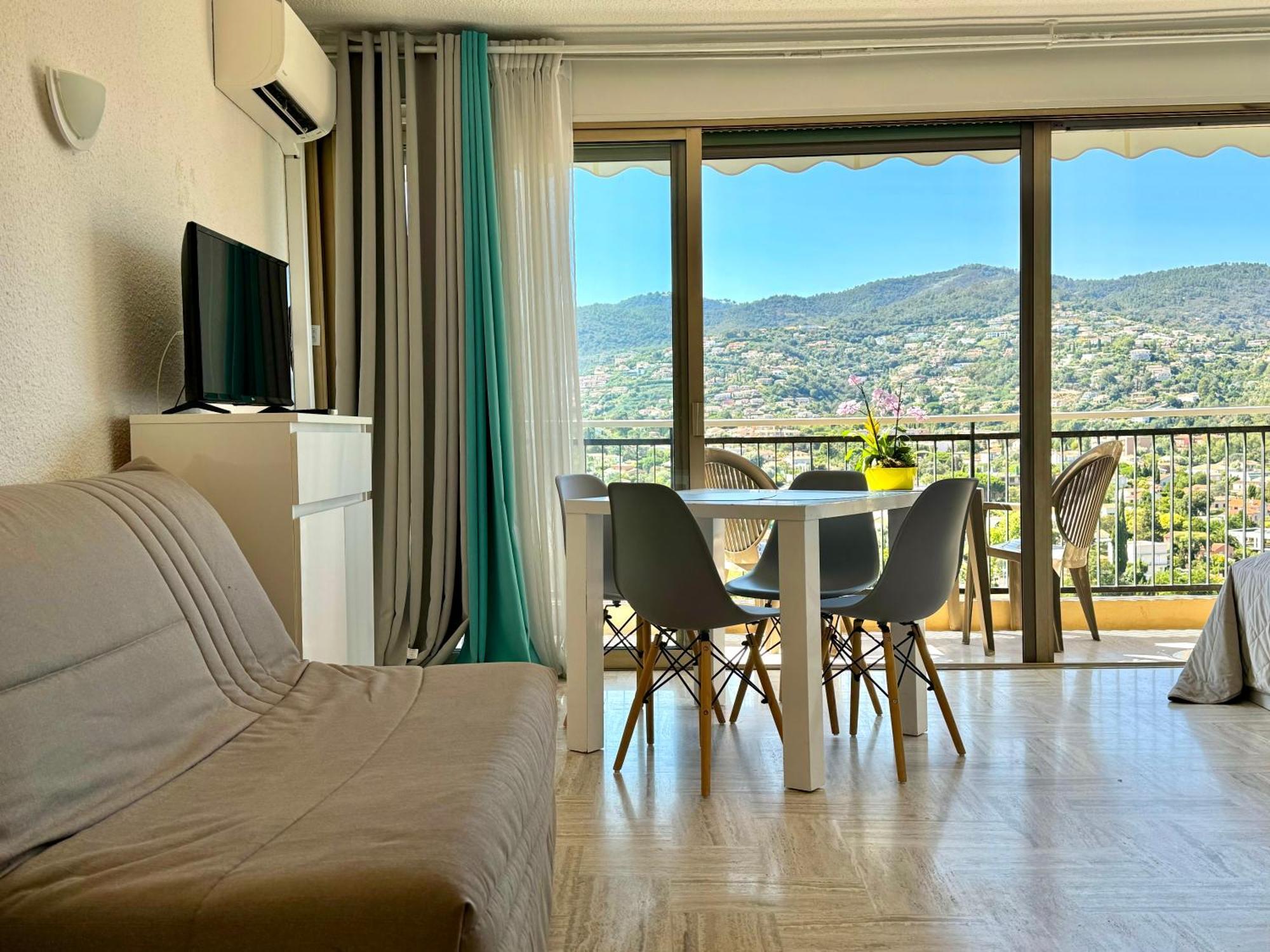 My Resid Appart Cannes Vue Marina Et Vue Montagne Mandelieu La Napoule Bagian luar foto
