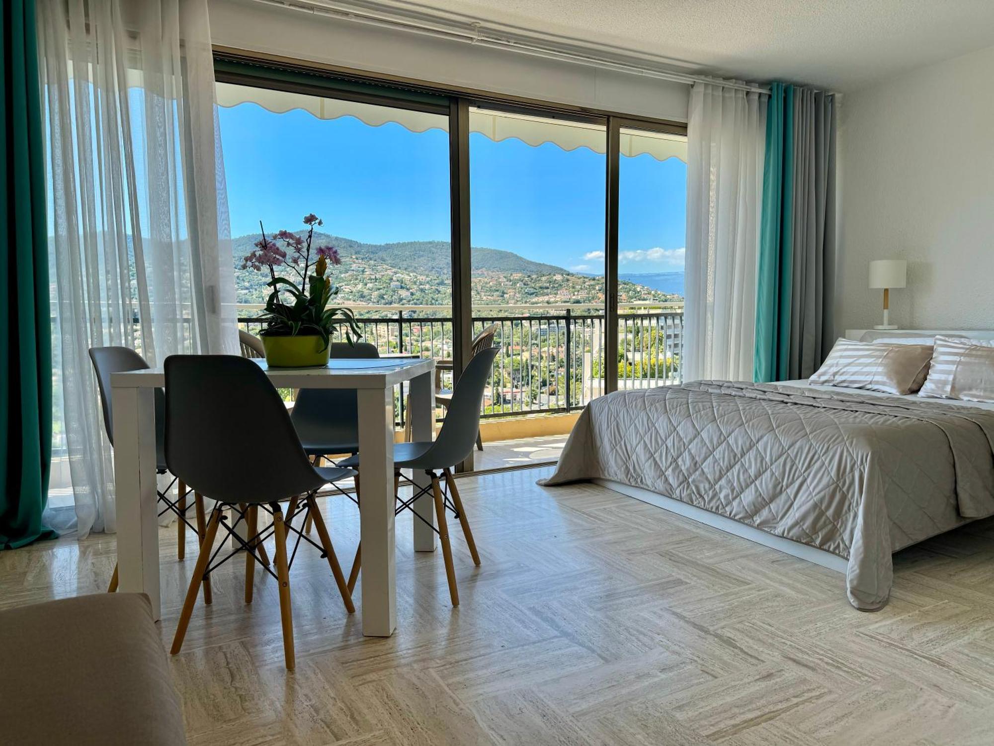 My Resid Appart Cannes Vue Marina Et Vue Montagne Mandelieu La Napoule Bagian luar foto